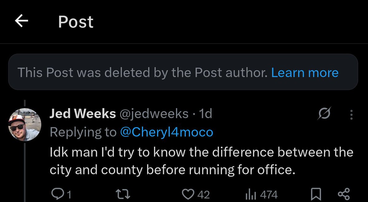 Jed Weeks tweet media