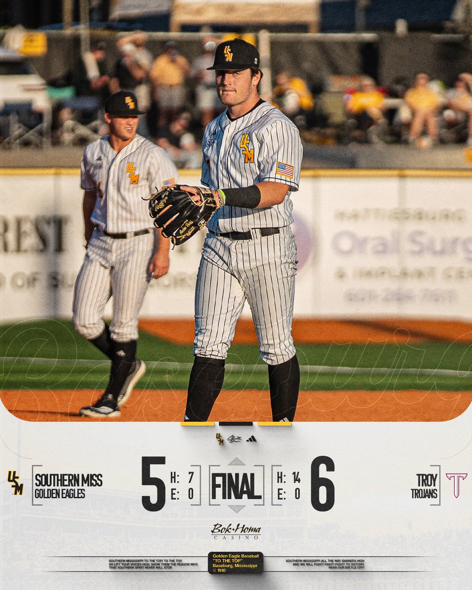 Southern Miss Baseball tweet media