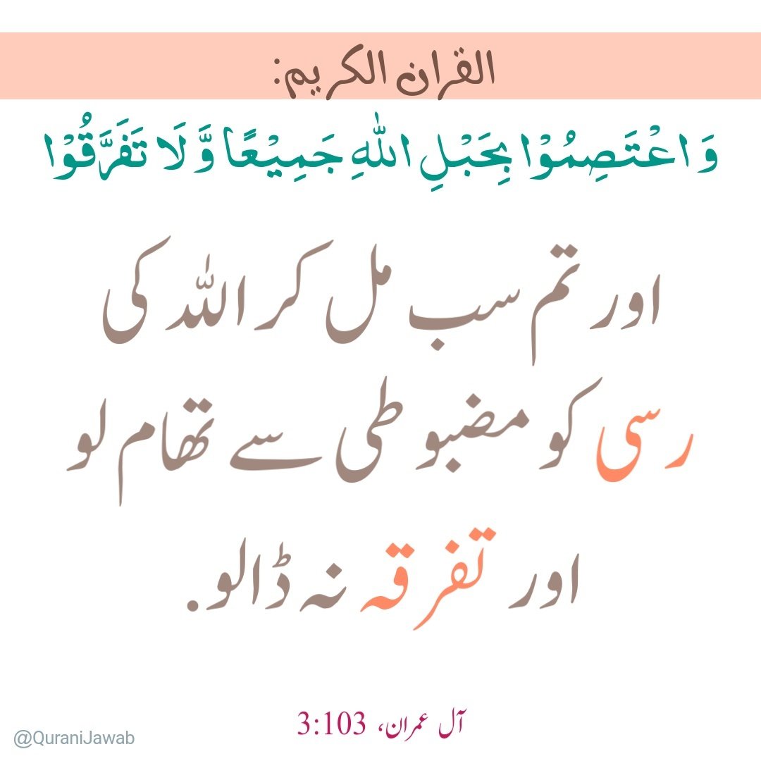 قرآنی جواب tweet media