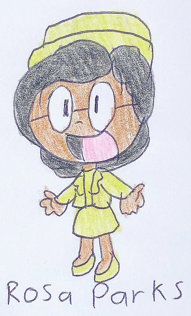 pippiminafowell's tweet image. #RubyBridges #MayaAngelou #OpalLee #RosaParks