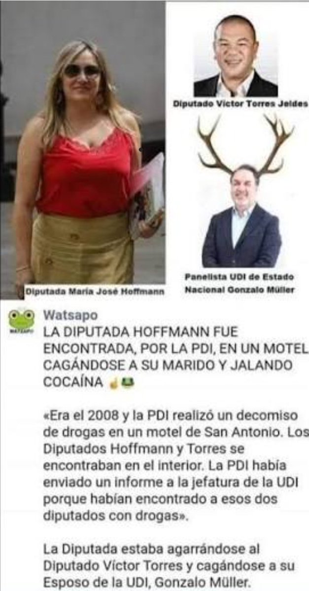 EliasLagosI3's tweet photo. @PepaHoffmann Cuando el rio suena porque piedras trae .
#derechamiserablecorrupta https://t.co/6T6H6SAlNE