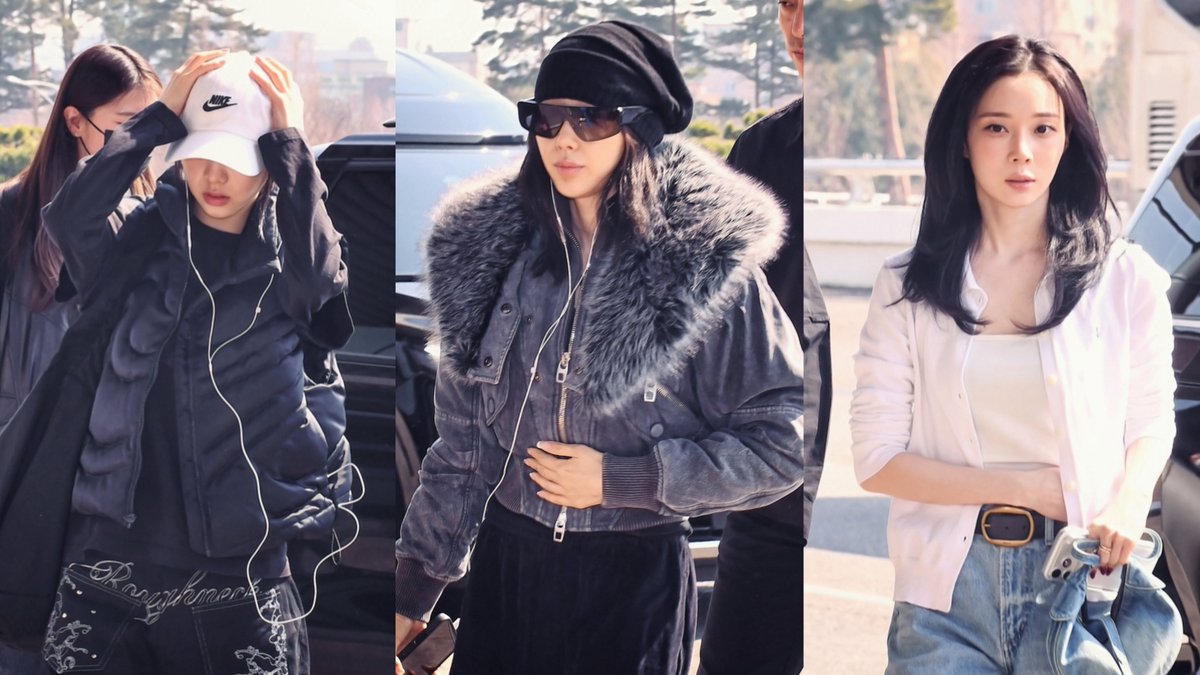 aespa 윈터 김포공항 출국 관련 이미지