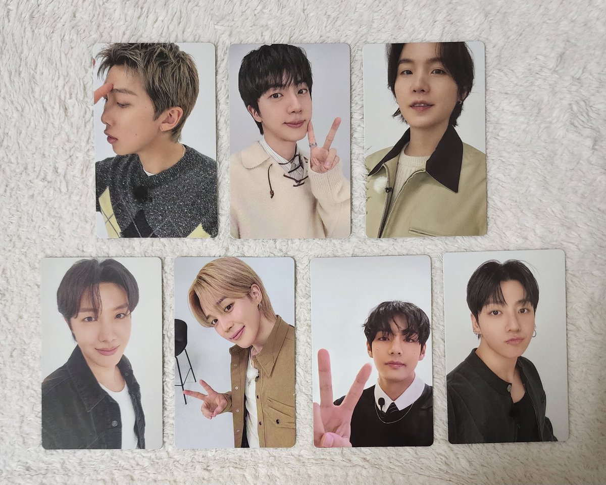 BTS 5TH ALBUM - ARIRANG Weverse Global WVG POBs 🎁 Selfie PC A (7