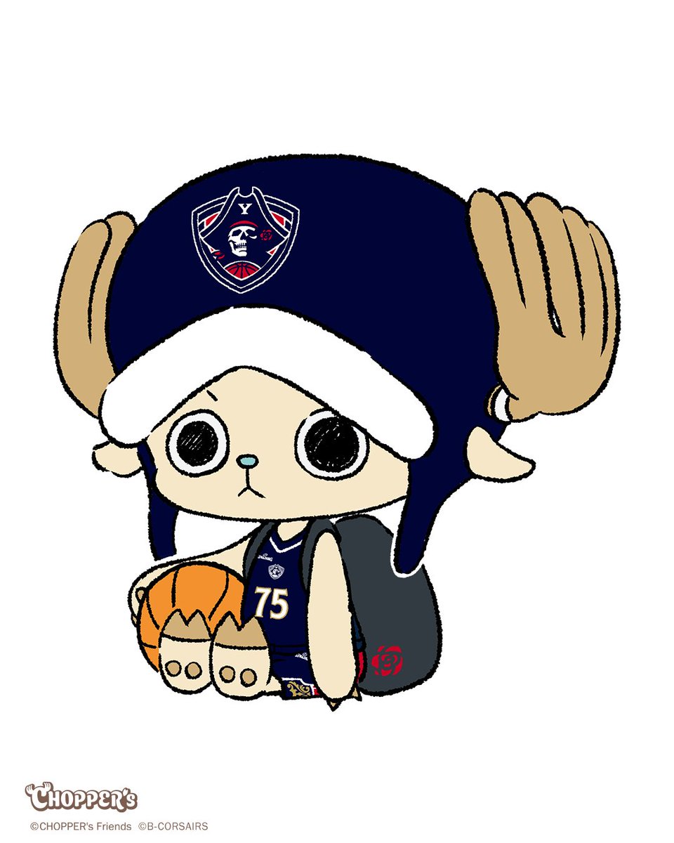 【ONE PIECE BASE × 横浜ビー・コルセアーズ】
CHOPPER's（ビーコルver.）描き下ろし決定🫎🩵

🎁 来場者全員にステッカープレゼント
📍 横浜BUNTAIに上陸
🛍 オリジナルグッズ販売

📅 5/2(土) 川崎戦
🎫 CHOPPER'sグッズ付きチケット販売中

b-corsairs.com/news/event_202…

#ビーコル
#CHOPPERS_ONEPIECE