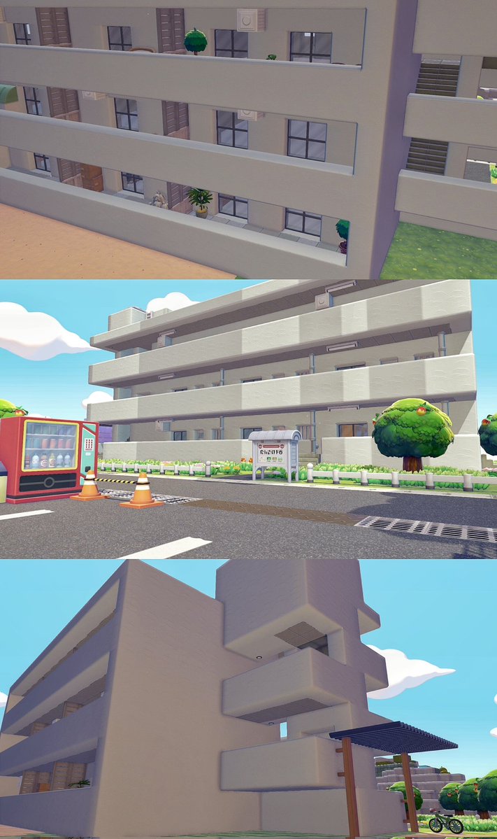 まっさら島に拠点&amp;倉庫作りました🏢
9部屋あるのでポケモン住まわせます🫰🏻

まっさら島は、あつ森みたいに東京下町島にしようかなと思ってます🥹

#ぽこあポケモン #ぽこポケ
#pokopia