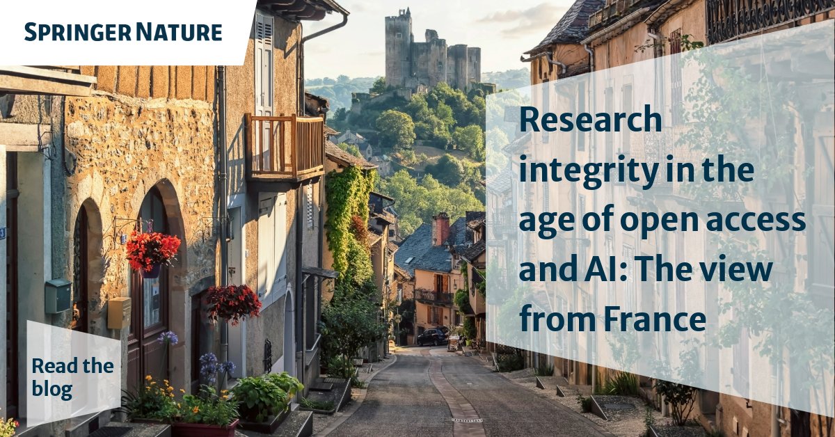 The Link, Springer Nature tweet media