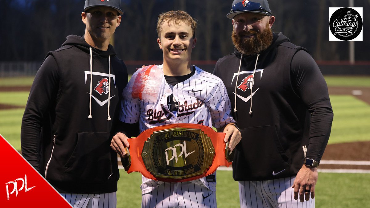 The Calming Goat "Star of the Show" for our live stream tonight was Anthony Marrero.

Anthony was the winning pitcher in the game tonight - pitching three innings and allowing just one hit. He also had five strikeouts.

Congrats!