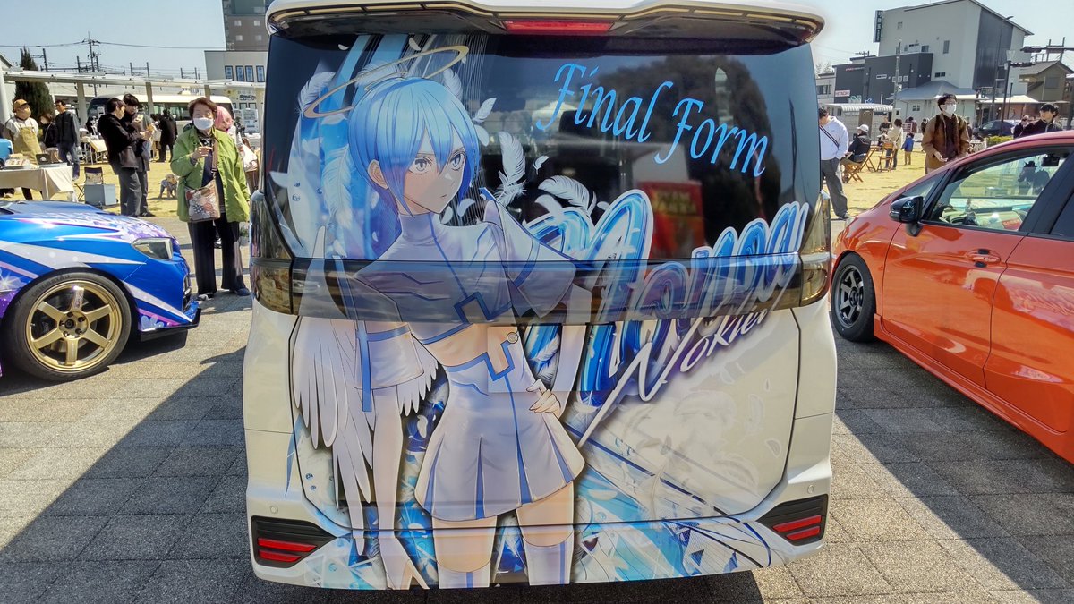#いせさき楽市 #コスプラ 
#痛車展示 #伊勢崎駅前