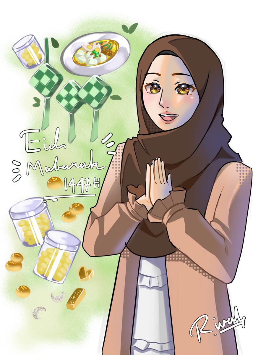 Riva__va01's tweet photo. Eid Mubarak! 🌙✨ Semoga kebahagiaan dan keberkahan selalu menyertai kita. Mohon maaf lahir dan batin ya 🤍 https://t.co/0eVpreZpUk