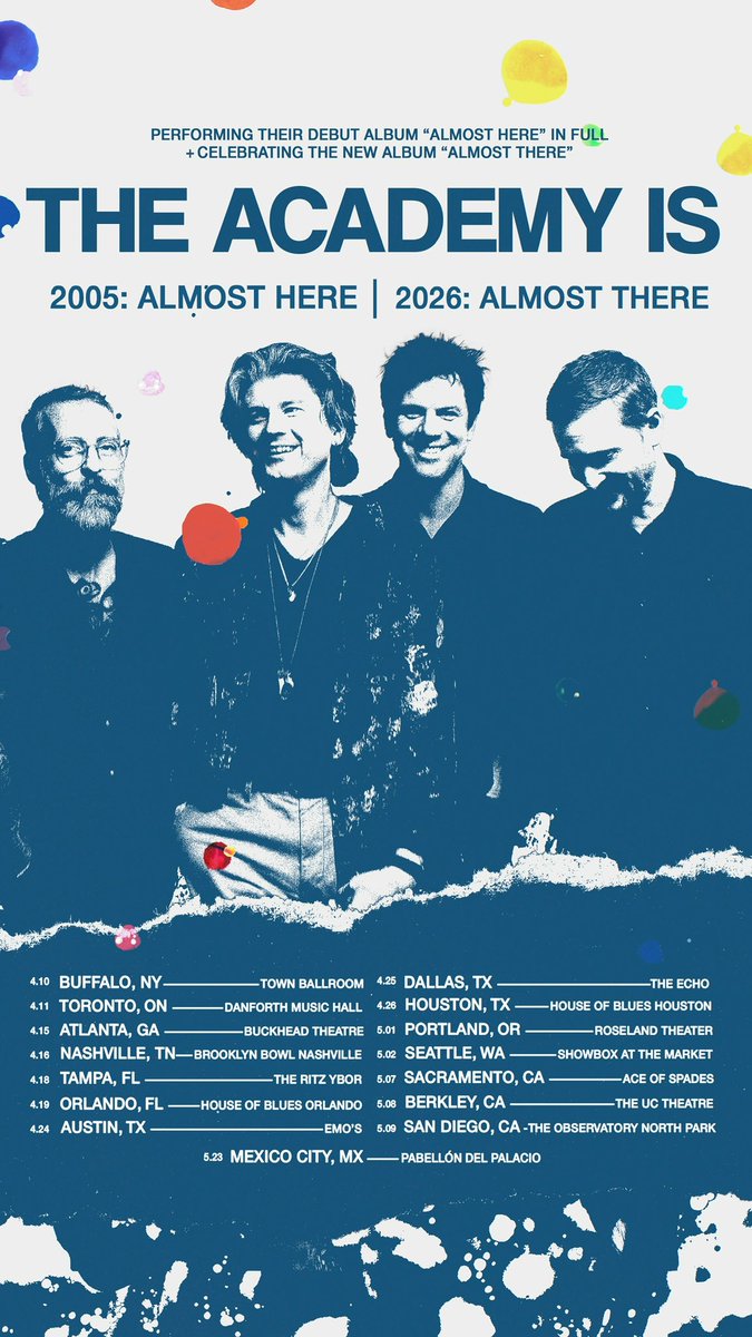 The Academy Is... tweet media