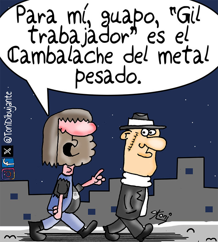 El Cambalache del Metal #Narigones #Guapos #Hermetica #Tango #MetalPesado #DiadelTrabajador