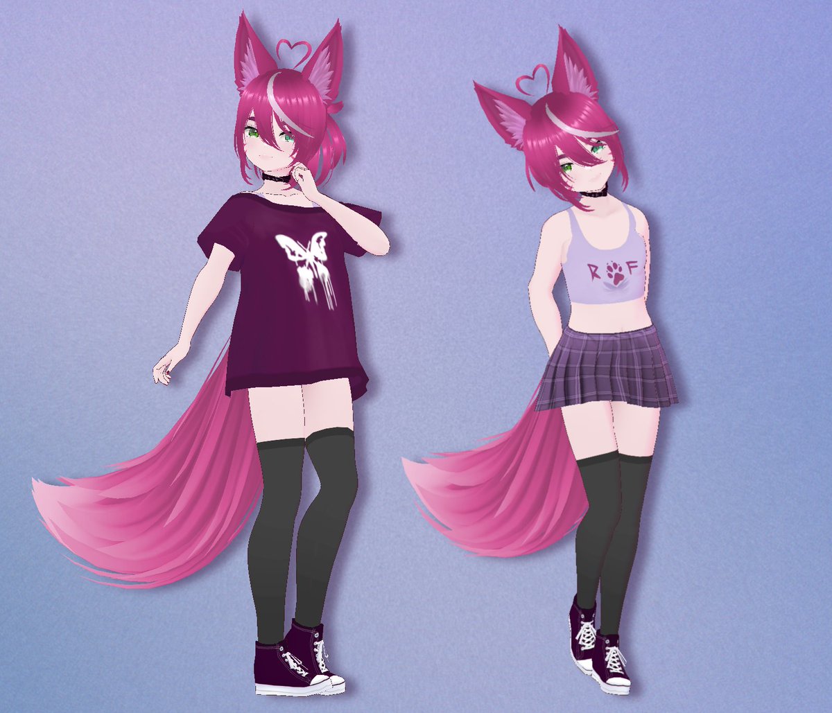 Rey 🦊🫐 Fox VTuber tweet media