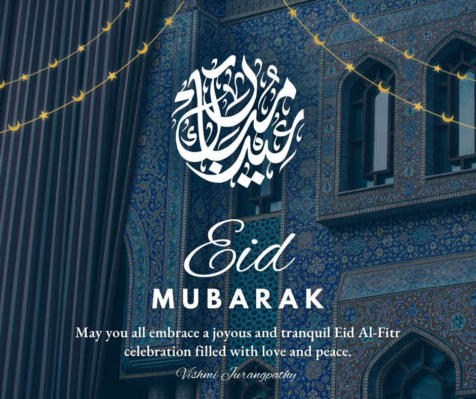 vishmijpathy's tweet photo. Sending you love, light, and countless blessings this Eid🌙✨ https://t.co/U75fqhx1MQ