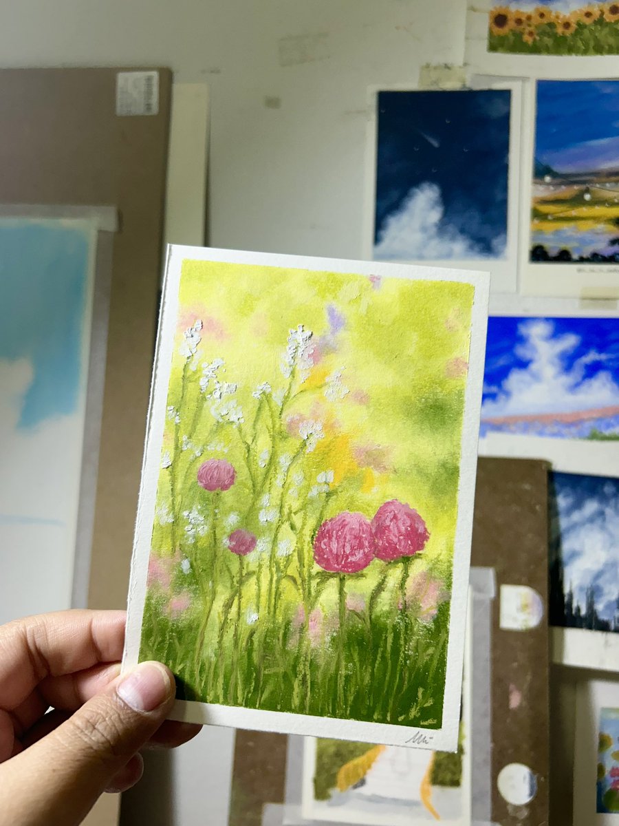 ✨🌱🤏 ช่วงไม่มีเรียน วาดหน่อย 😂

#meemysky #oilpastel #art #มาอวดโฮ้มุ #artwork