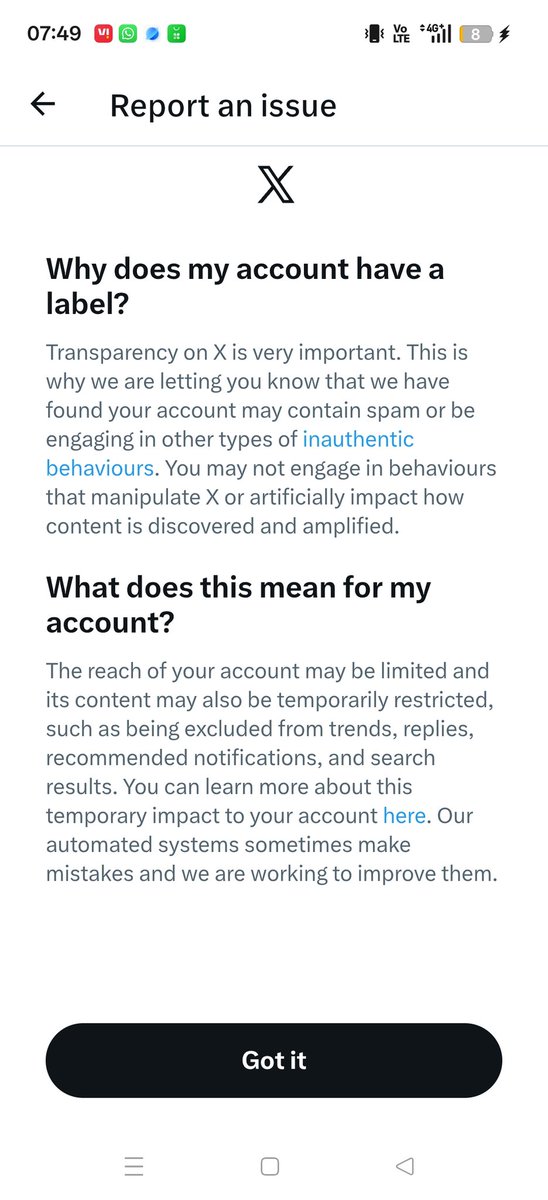 Neerajopinion's tweet photo. Is this freedom of Speech?? Can't I write or share my political  point of views?  @X @elonmusk https://t.co/JUwDcvfcCN