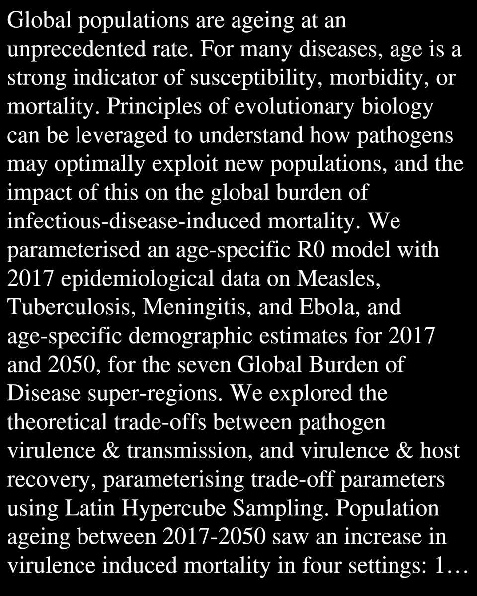 Evolutionary Biology tweet media