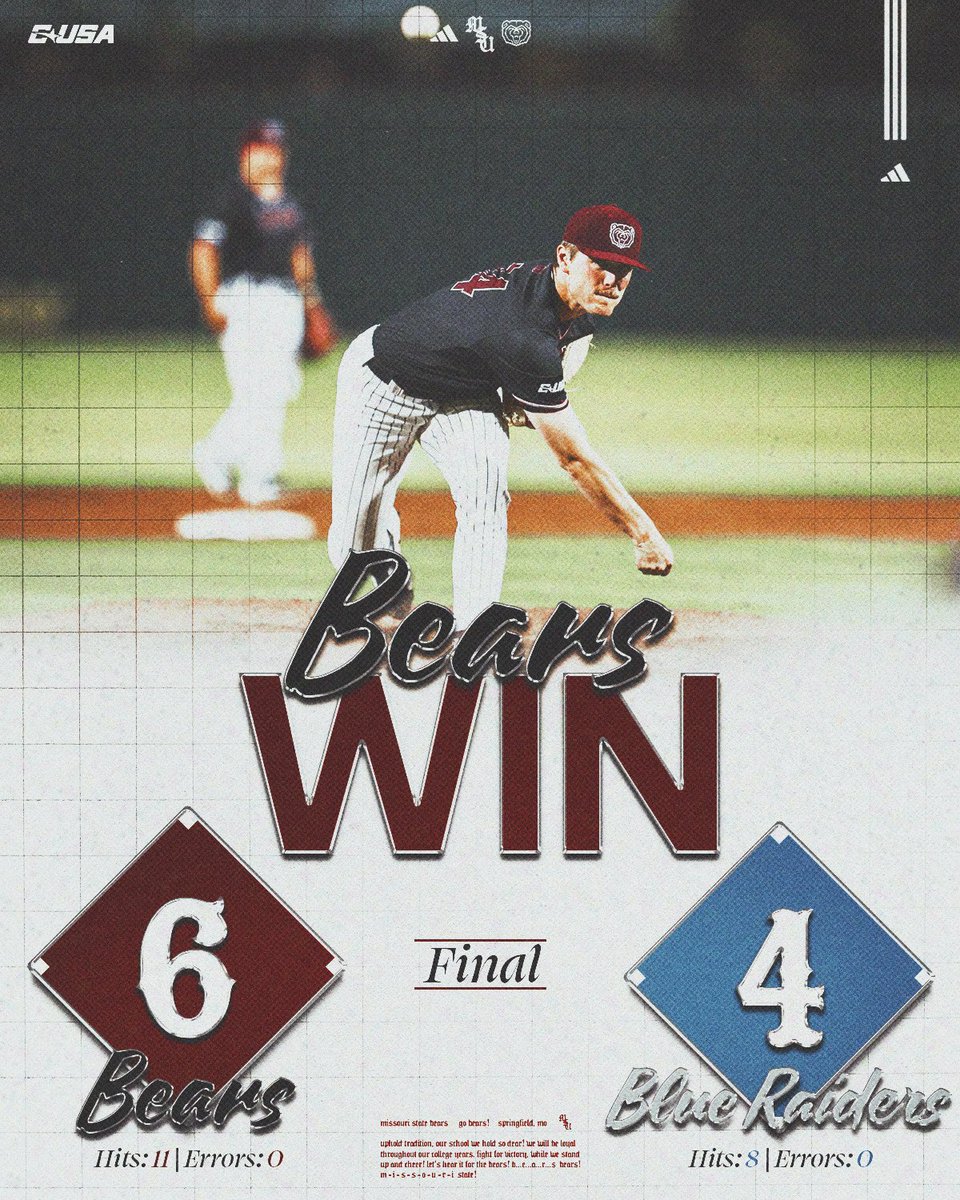 Missouri State Baseball tweet media