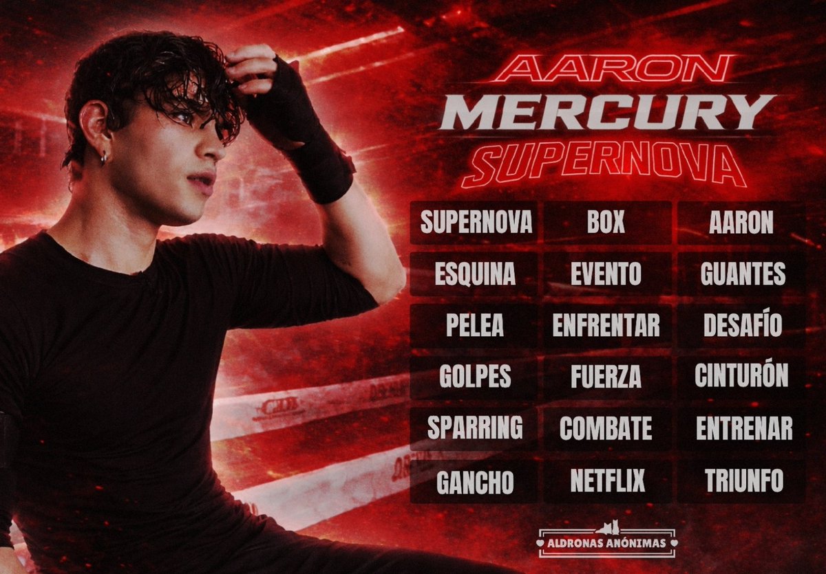 SEGUNDA TABLA 🗣️ 

Las anónimas seguimos chambeando en apoyo a nuestro gatuno 💋

By <a href="/LizWinelmann/">Liz Eᴬᴬ</a>

AARON MERCURY SUPERNOVA