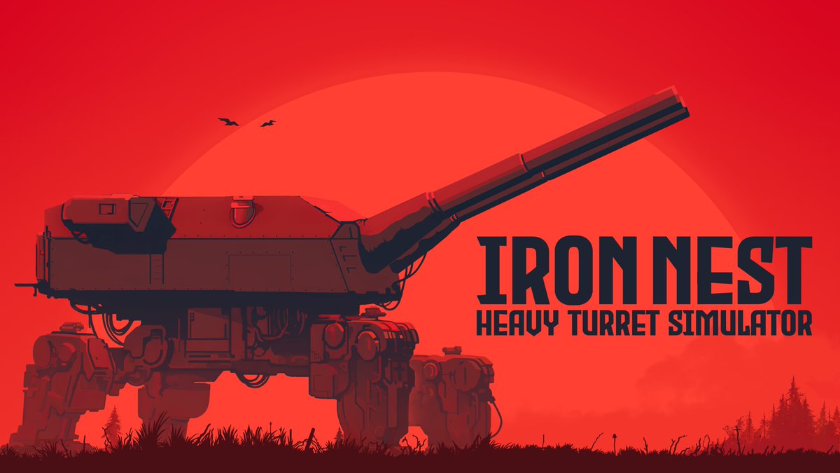 IRON NEST: Heavy Turret Simulator tweet media