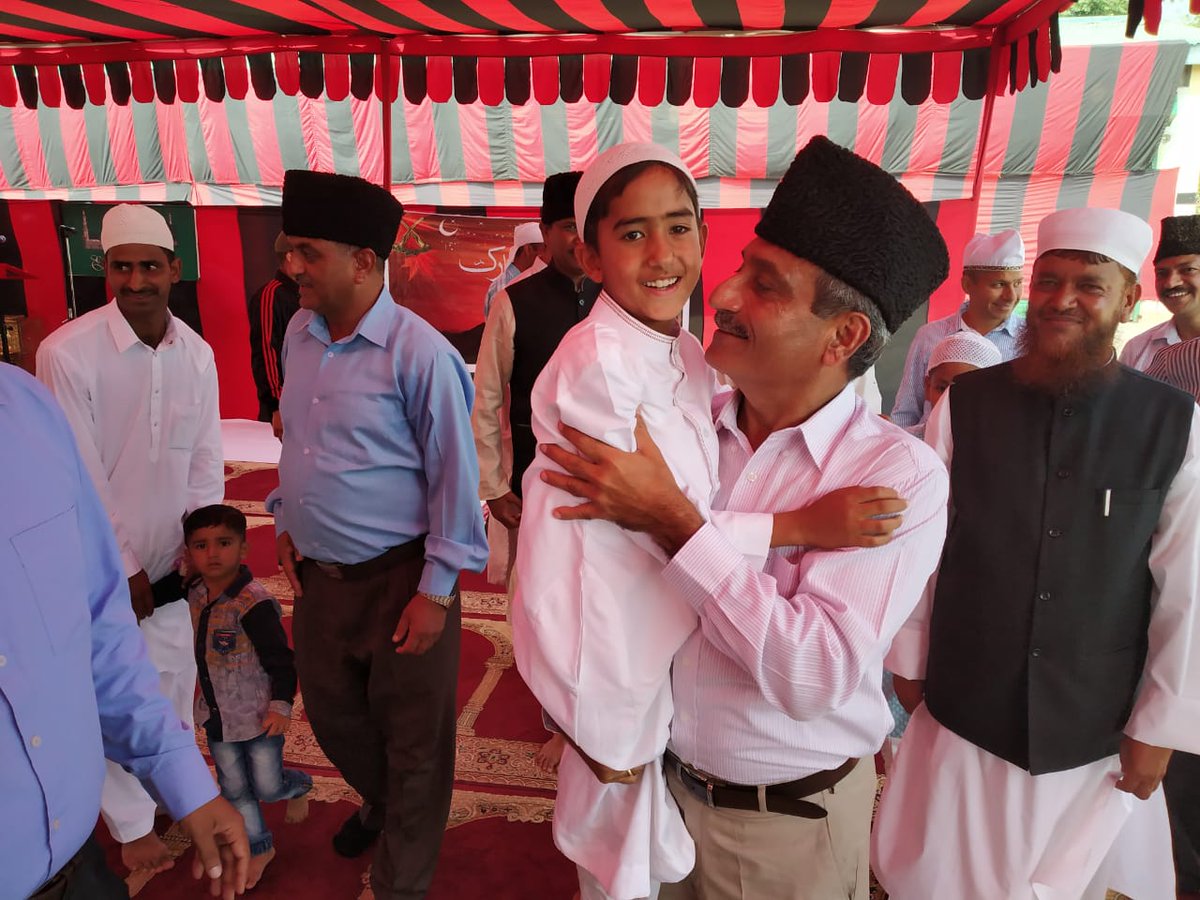 Eid in Navaratri, which started in Ramazan. This syncretism is the essence of India, which is embodied in Kashmiriyat. In this spirit, fondly recall celebrating Eid with soldiers in the MMG (Mandir, Masjid, Gurudwara under one roof) in my JAKLI Regiment.

EID MUBARAK EVERYONE 🌙