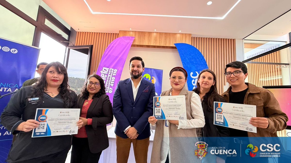 Consejo de Seguridad Ciudadana de Cuenca tweet media