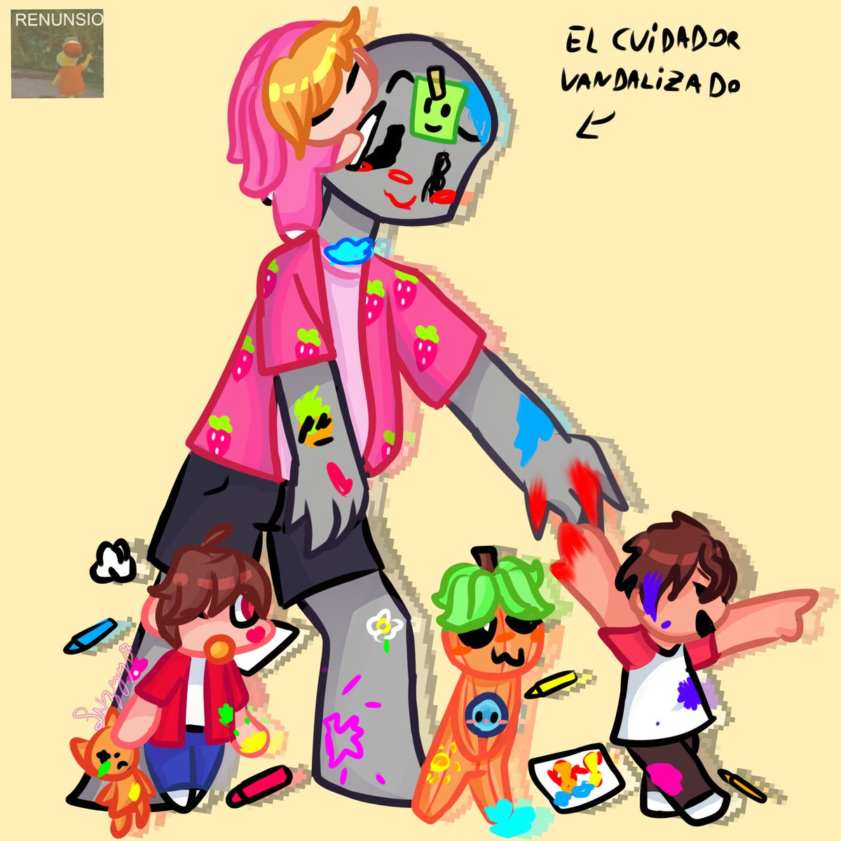 Luzzy_la mal dibujante🍓 tweet media