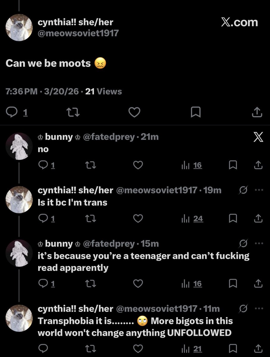 d4m4g3dluvrb0y's tweet photo. pls don’t follow or interact… bunny caught them rting minors… https://t.co/zQVwqb3qzb