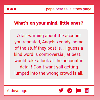 Prof. Talis tweet media