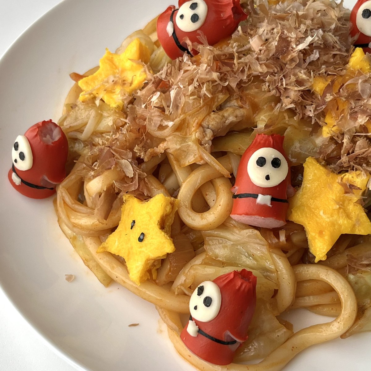 ヘイホーの焼きうどん🍄🌟⸝⸝꙳