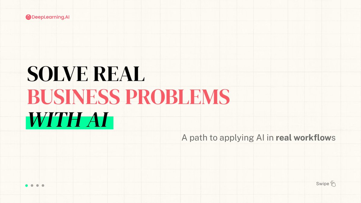 DeepLearning.AI tweet media