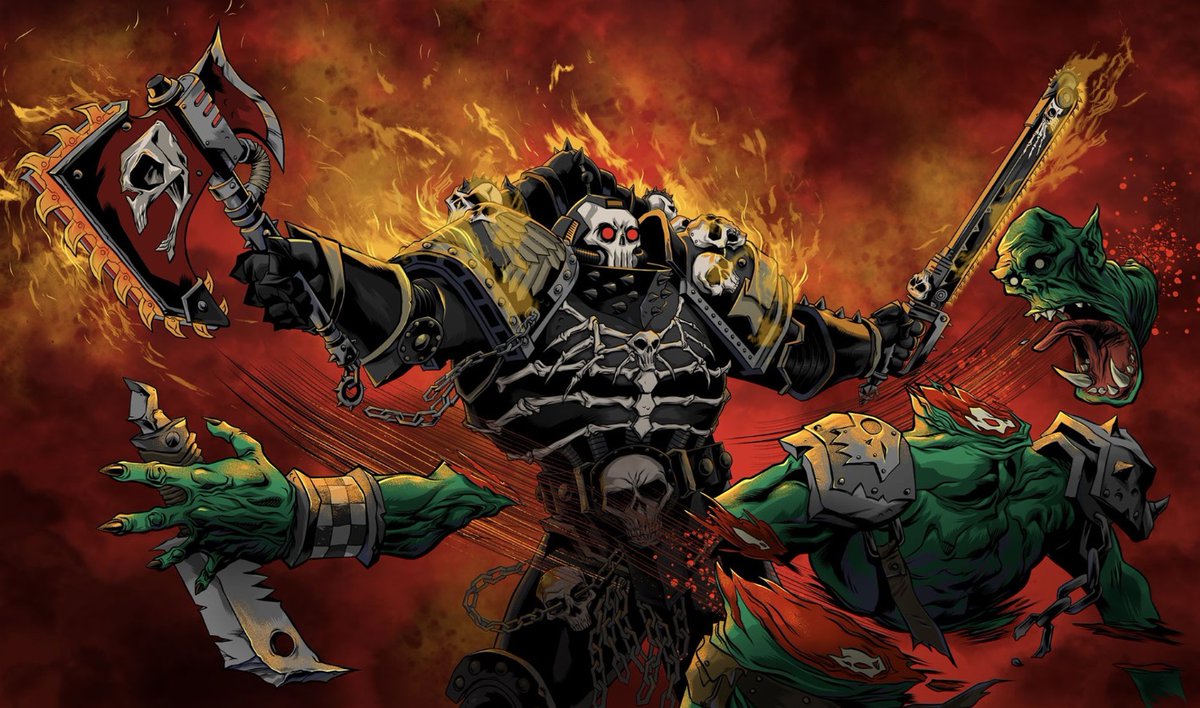 Warhammer 40K Art tweet media