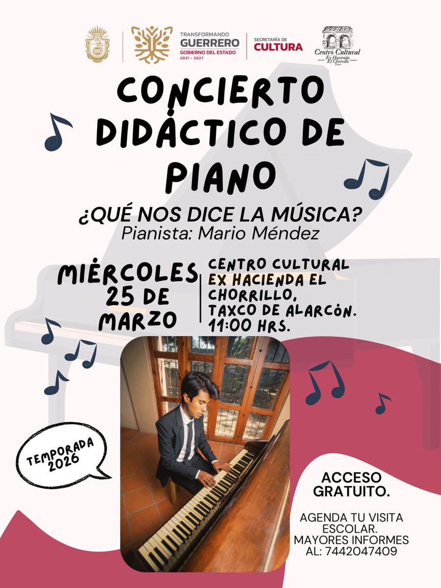 Secretaría de Cultura Gro. tweet media