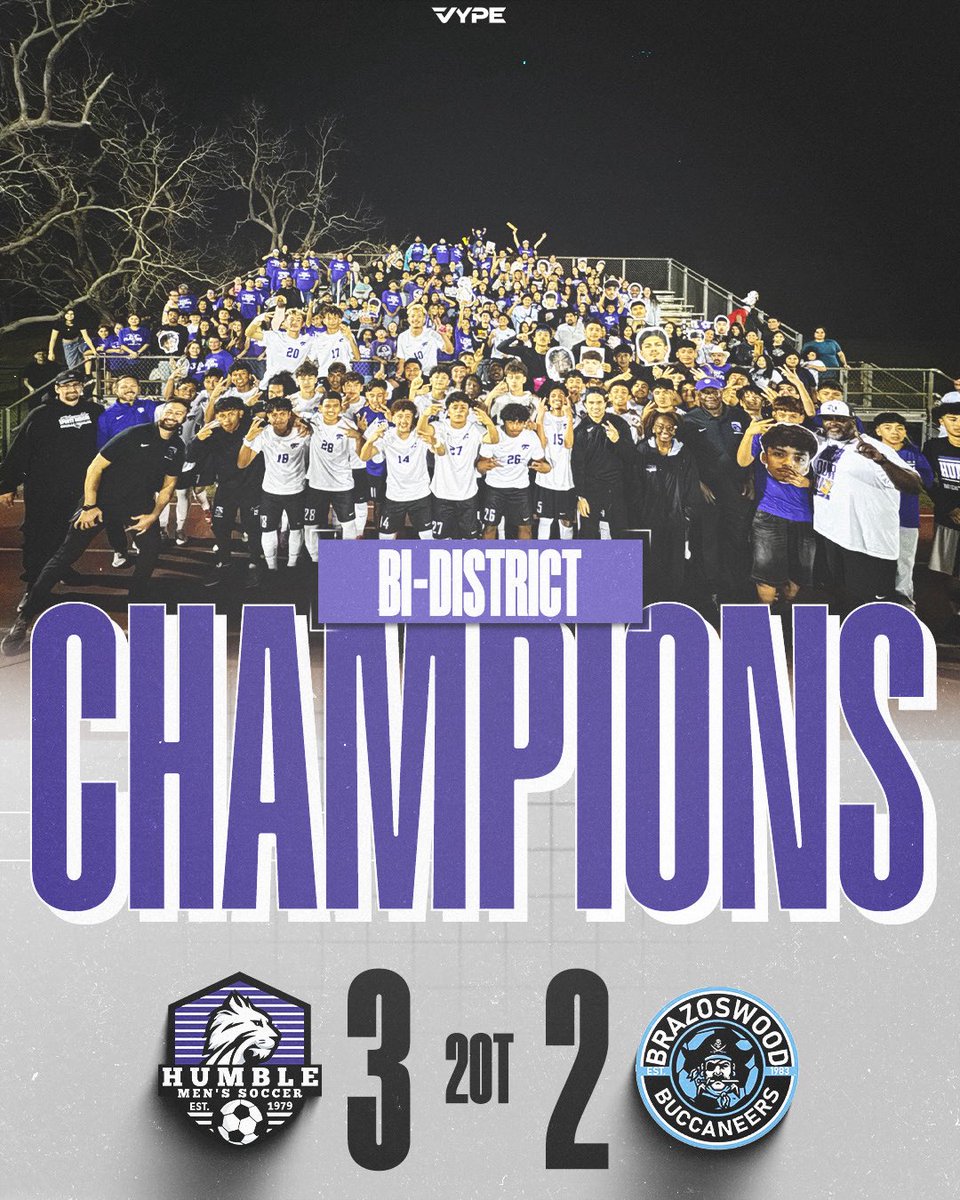 Humble Men's Soccer tweet media