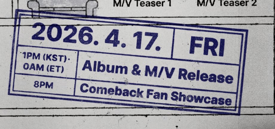 COMEBACK FAN SHOWCASE IS BACK AGAIN YAYY 😭😭 

the last time we had was deadlock showcase but it was before the release but if we count the real after album release, it was hello world fan showcase OHMY 😭😭🤍