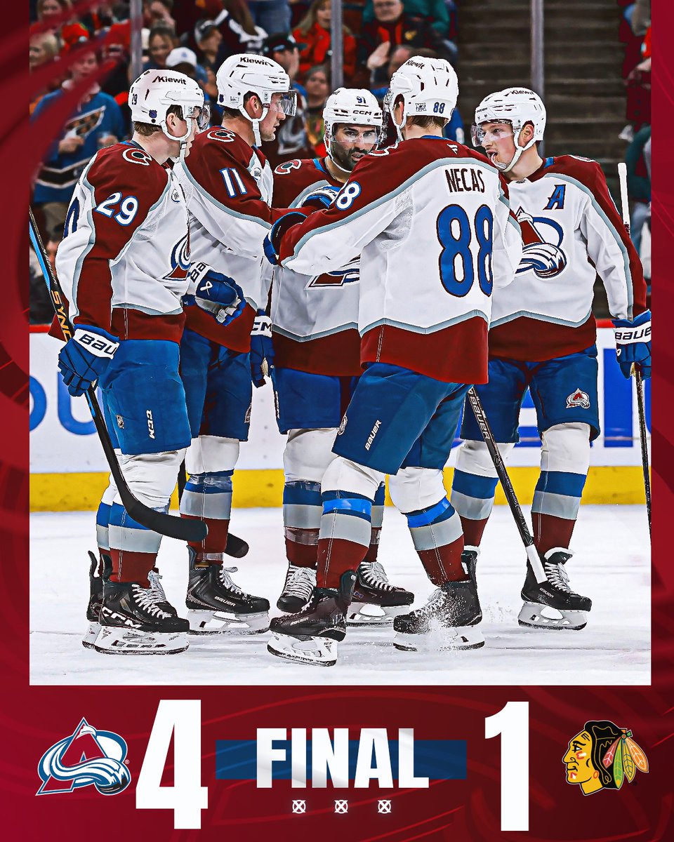 x - Colorado Avalanche tweet media