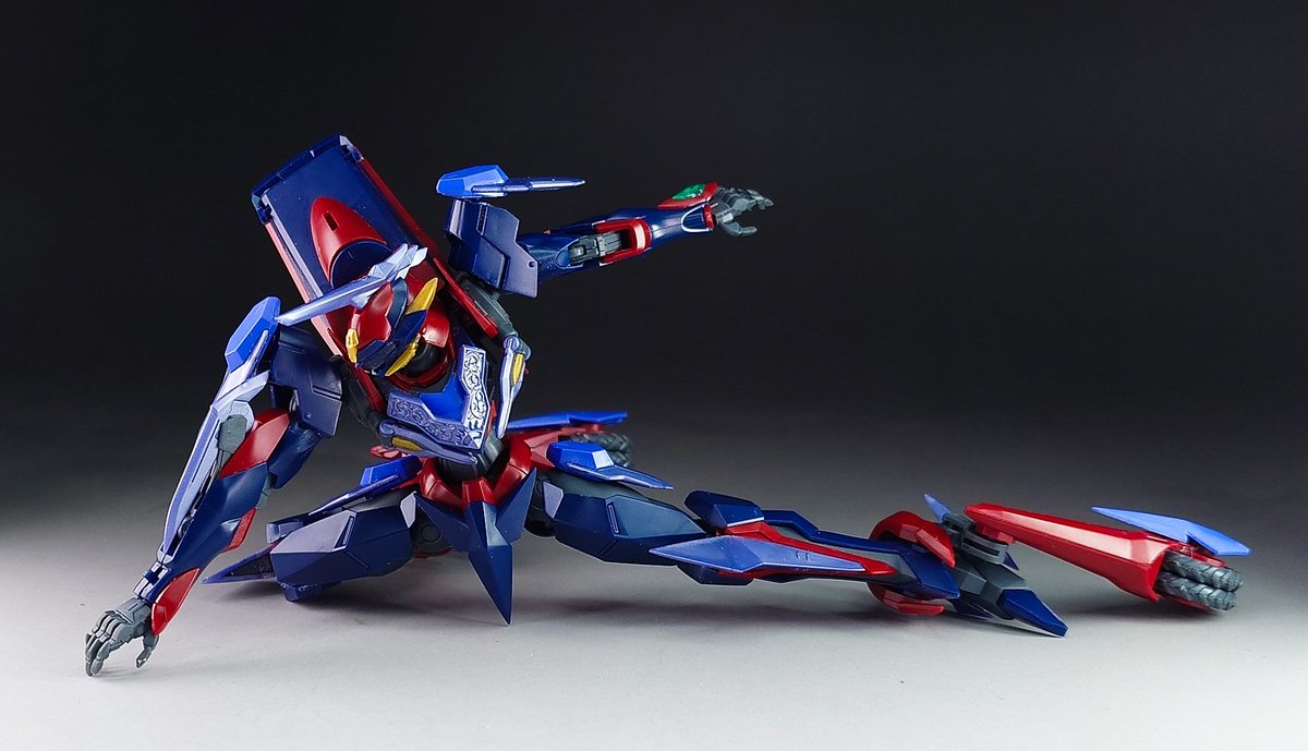 HG【Zi-アポロ】組みました 最高すぎでは？？？ 作中の印象的なポーズ