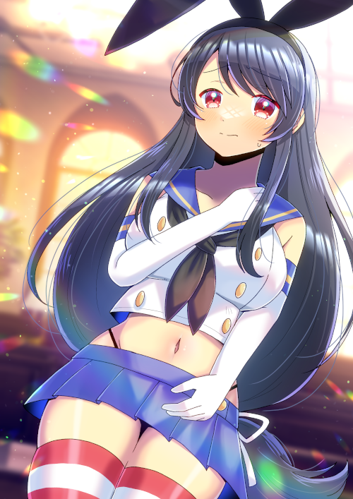 島風(艦隊これくしょん) 「扶桑、進水日おめでとう!※島風コス #艦これ #扶桑進水日」|ヒヨヨ@skeb募集中のイラスト