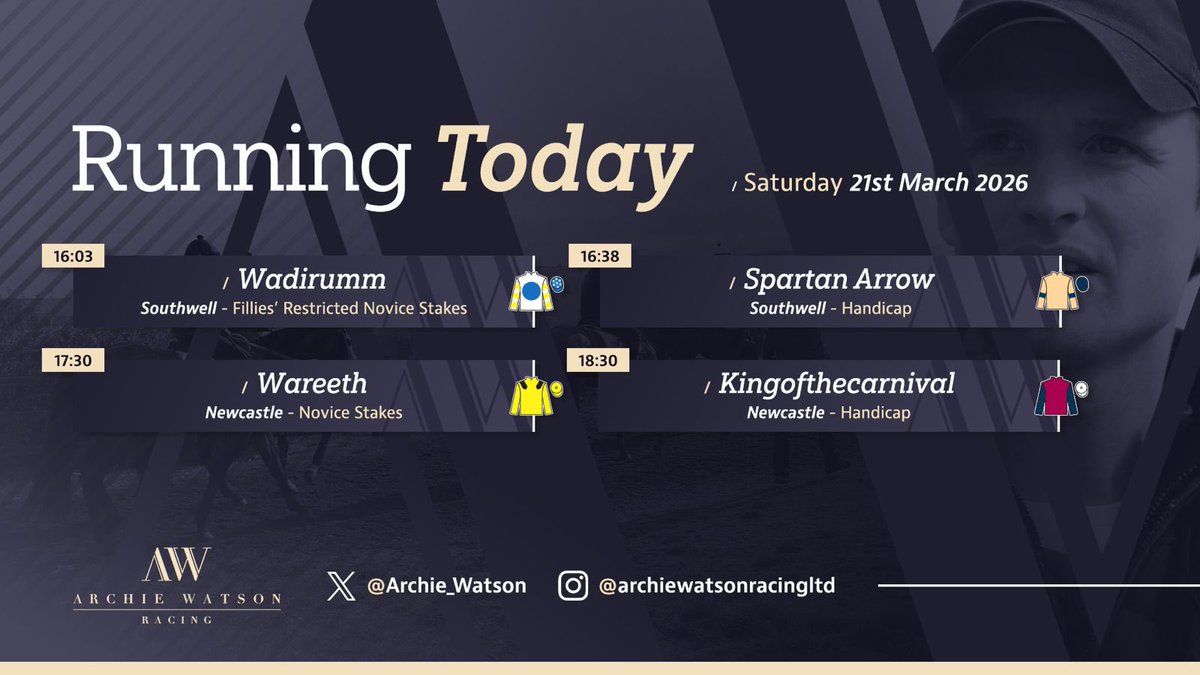 Archie Watson Racing tweet media