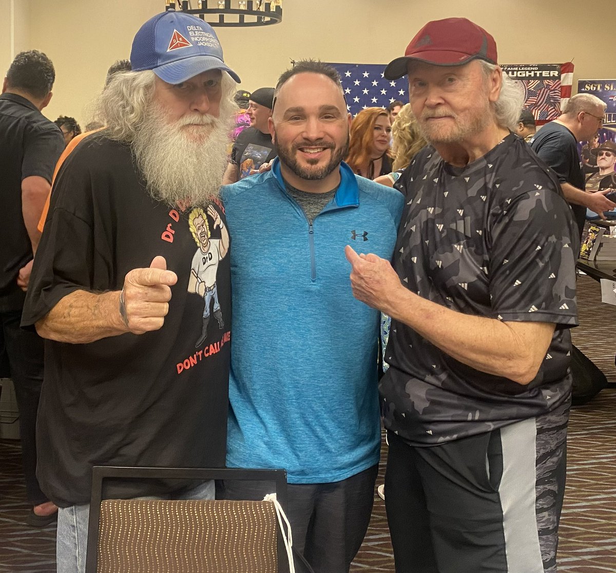 Wrestlingwclass's tweet image. Just waking up to terrible news, rest in peace #Loverboy #DennisCondrey it was always a pleasure sir 🙏 🙏 🙏 #MidnightExpressforever 

If at all possible please help Dennis’s wife and family.

gofundme.com/f/in-memory-of…