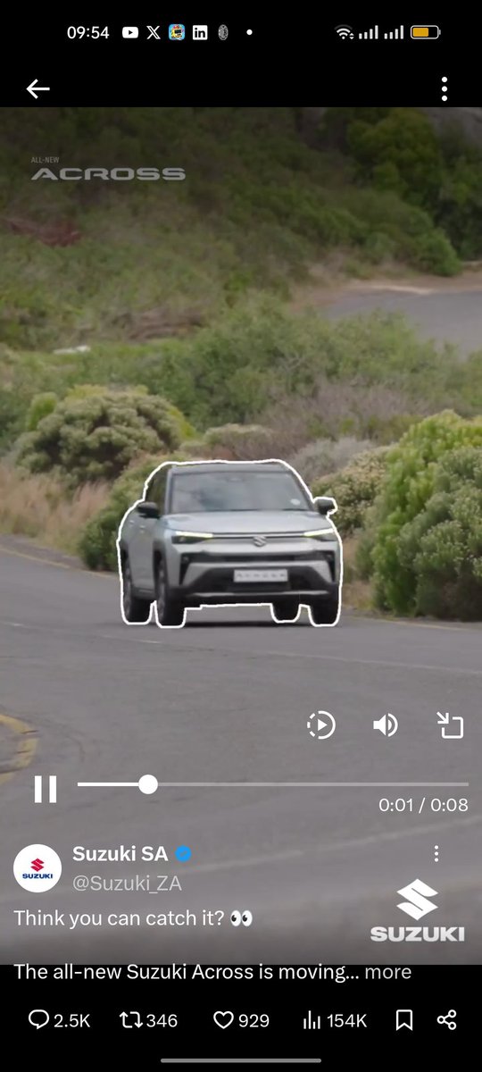 ISAIH_DJ's tweet photo. @Suzuki_ZA Got it after 3 tries 📸 https://t.co/z5tvaeicfV