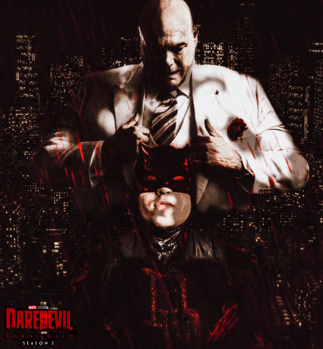 The week of the devil is upon us 

#daredevilbornagainseason2 #wilsonfisk #cosplayedit #daredevilcosplay #poster