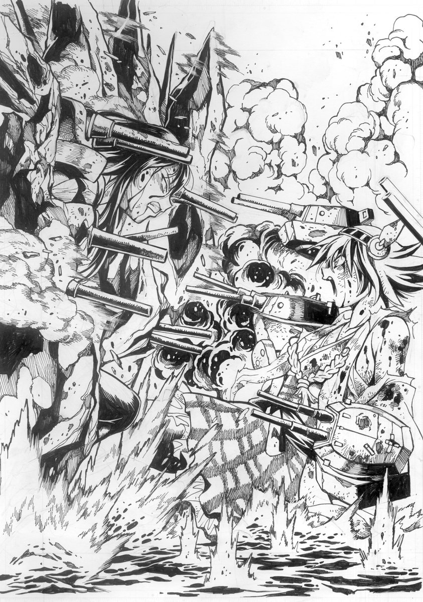 #3連休はフォロワーが増えるらしい
夏コミ新刊準備中。 