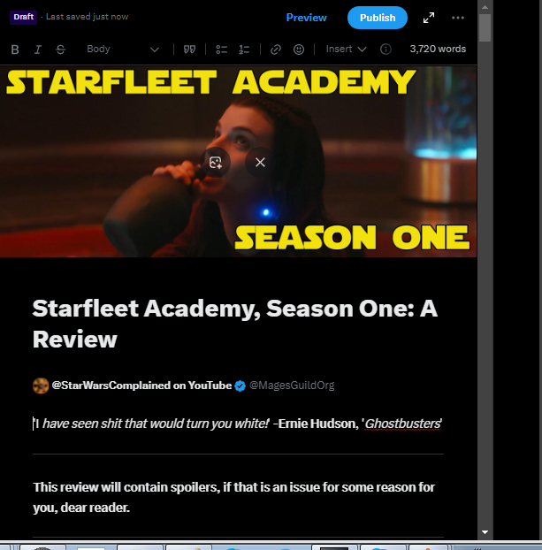 @StarWarsComplained on YouTube tweet media