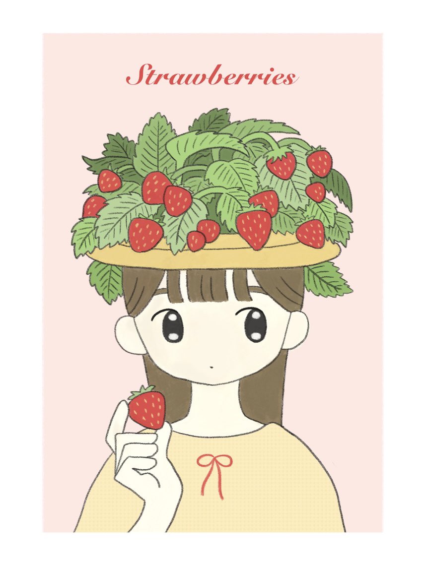 min_shiio's tweet photo. strawberries🍓

#イラスト 
 #絵柄が好みっていう人にフォローされたい
#絵描きさんと繋がりたい https://t.co/FN1DOPg3Yq