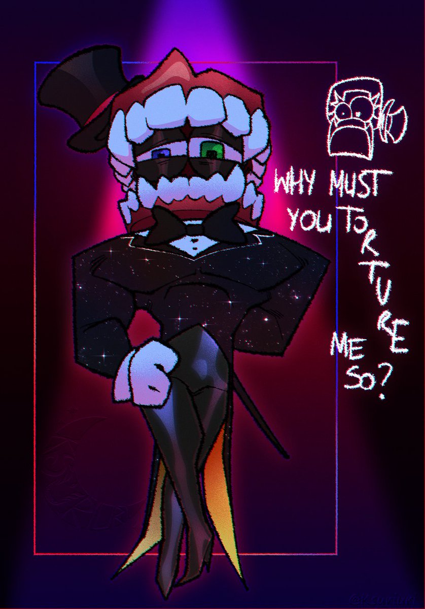 Ksuriuri's tweet photo. #TADC #TADCspoilers #spoilers 

well mostly of his attire but gotta tag just in case 

MAN the ep was good, had to stay up and doodle this bc...shiny....i lov shiny.... https://t.co/AyQRkgymkq