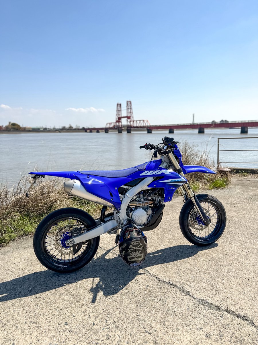 2025年モデル WR250Fモタード仕様納車されました。 久しぶりのモタード