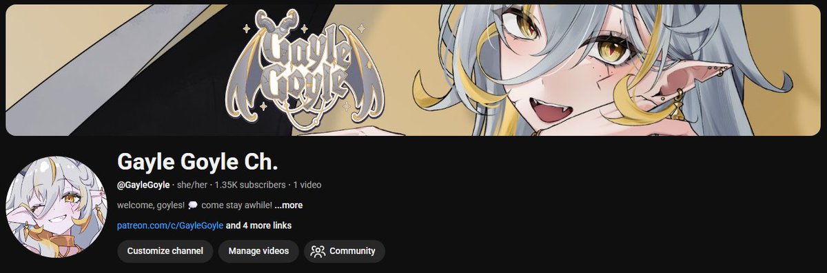 Gayle 🕯️🪨 Gargoyle Vtuber tweet media