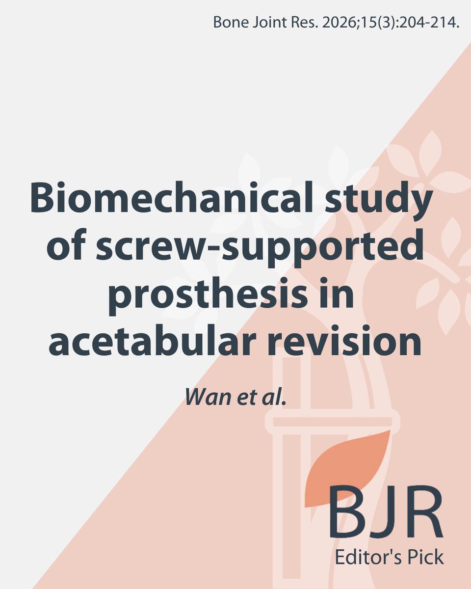 Bone & Joint Research tweet media