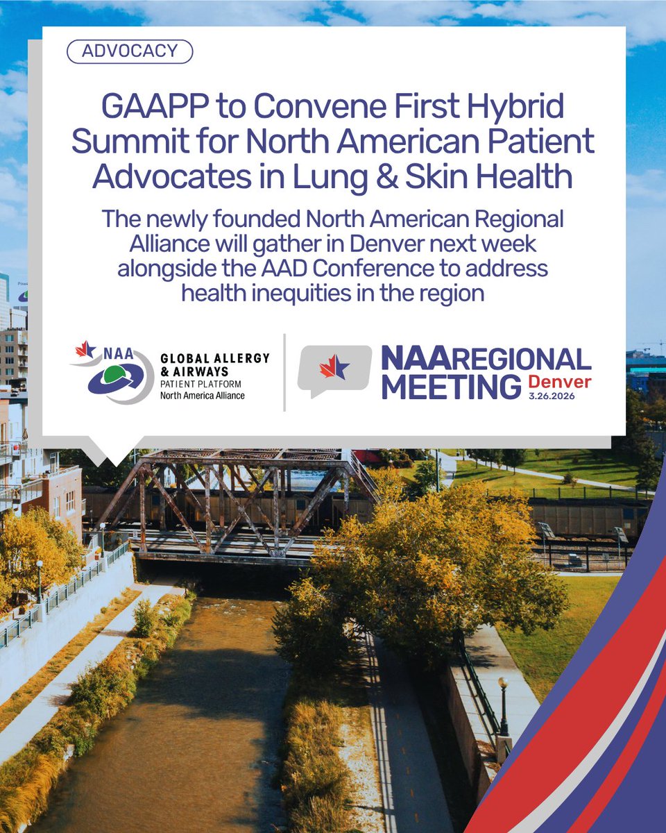 Global Allergy & Airways Patient Platform tweet media