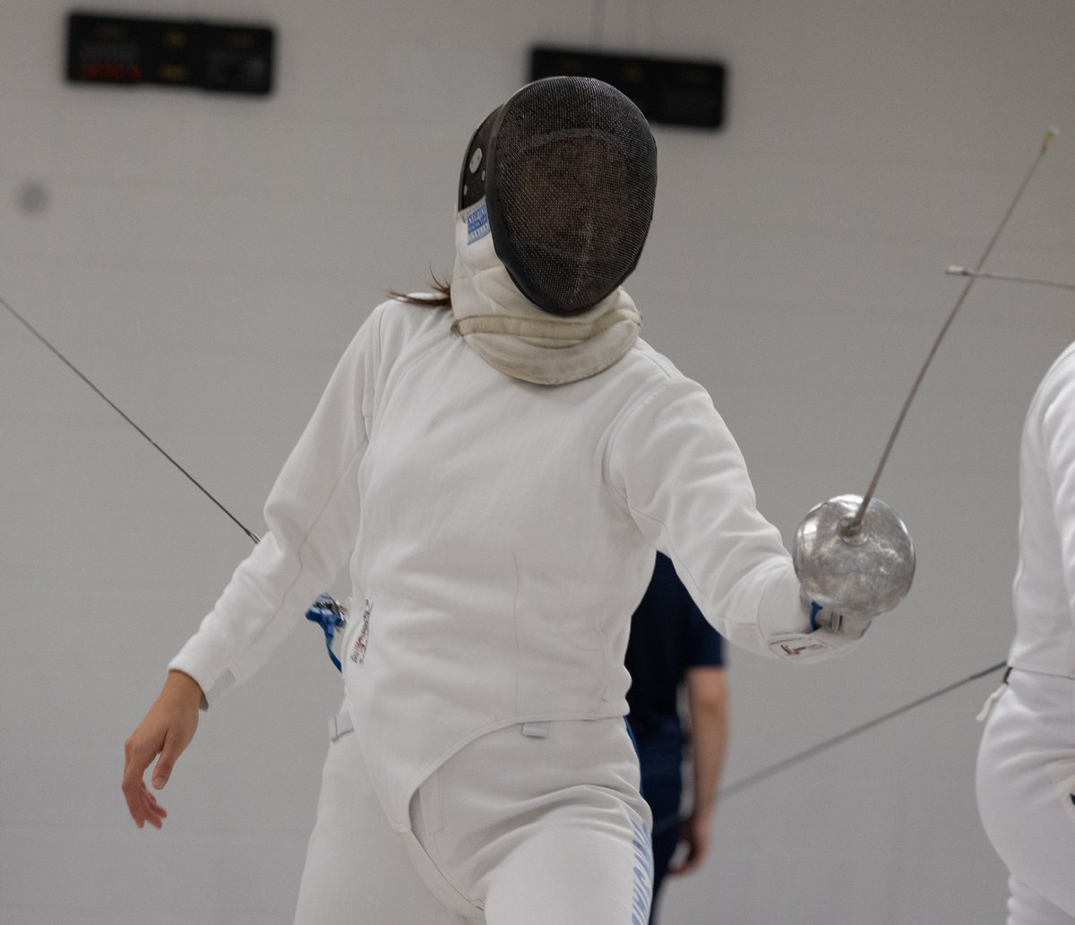 PennStateFEN's tweet photo. Finals for the women 💪

Allegra Cristofoletto placed 15th overall in women's epee, winning 10/23 bouts!

Eunyu Kim earned 9th place overall in women's saber, winning 11/23 bouts!

#PSUFencing #WeAre #PennState https://t.co/nLcwZce2hG